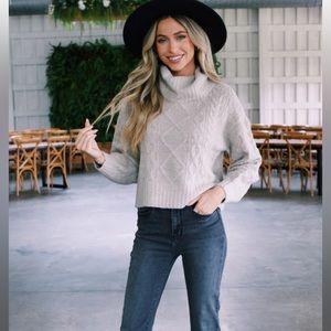 RD Style Turtle Neck Sweater